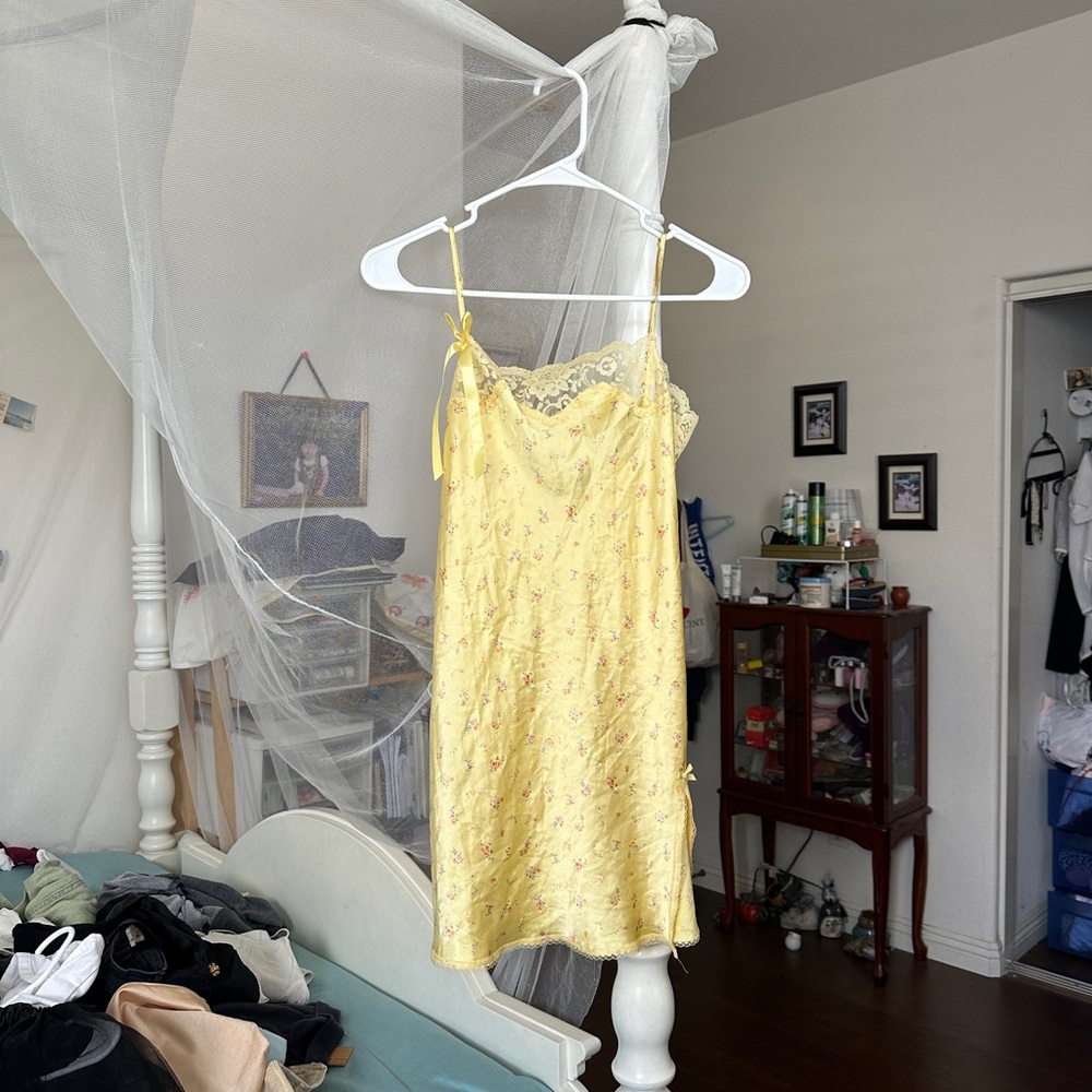 Victoria’s Secret Yellow Slip Dress